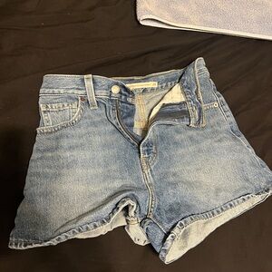 Levi’s High Waisted Mom Shorts